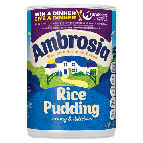 Ambrosia Rice Pudding 400g