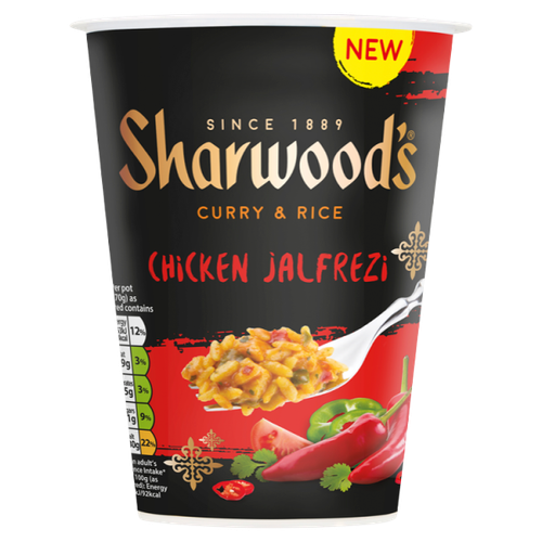 Sharwood's Curry & Rice Chicken Jalfrezi 70g