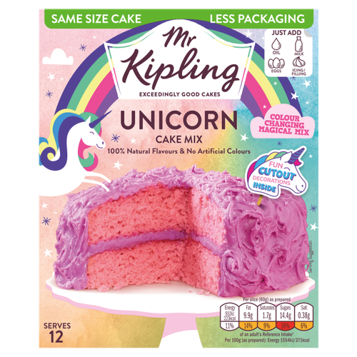 Mr Kipling Unicorn Cake Mix 400g