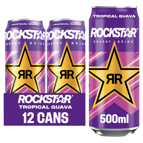 Rockstar Punched Tropical Guava 500ml Can