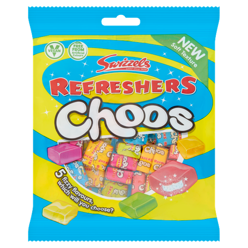 Swizzels Refreshers Choos 150g