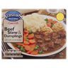 Kershaws Homestyle Beef Stew & Dumplings with Mash, Carrots & Peas 375g