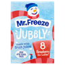 Mr. Freeze Jubbly Strawberry Ice Lollies 8 x 62ml