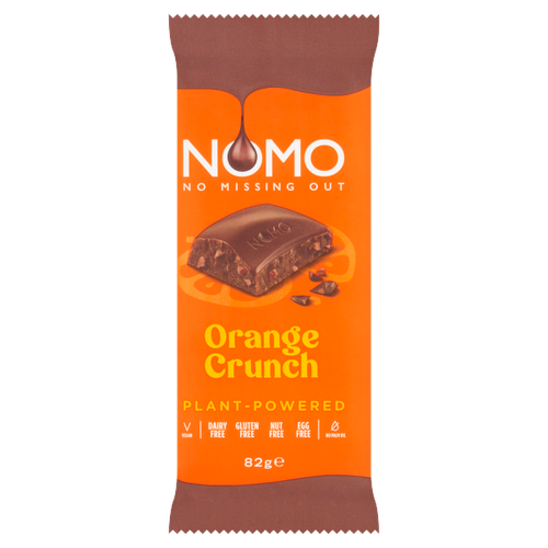 NOMO Chocolate Orange Crunch Bar 82g