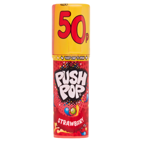 Push Pop Lollipop 15g £0.50 PMP