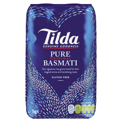 Tilda Pure Basmati Rice 1kg