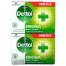 Dettol Antibacterial Bar Soap Original, Twin Pack (2x100g)