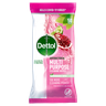 Dettol Antibacterial Biodegradable Pomegranate Multi Surface Cleaning Wipes x50