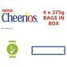 Nestle Cheerios Multigrain Cereal 4 x 375g Bags in Box