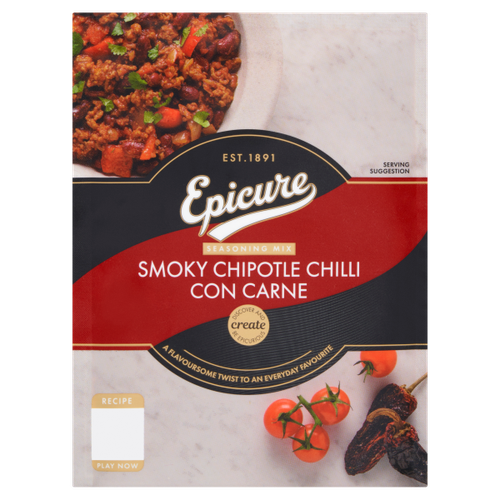 Epicure Seasoning Mix Smoky Chipotle Chilli Con Carne 30g