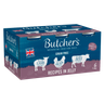 Butcher's Recipes in Jelly Wet Dog Food Tins With Lamb, Chicken & Beef 400g