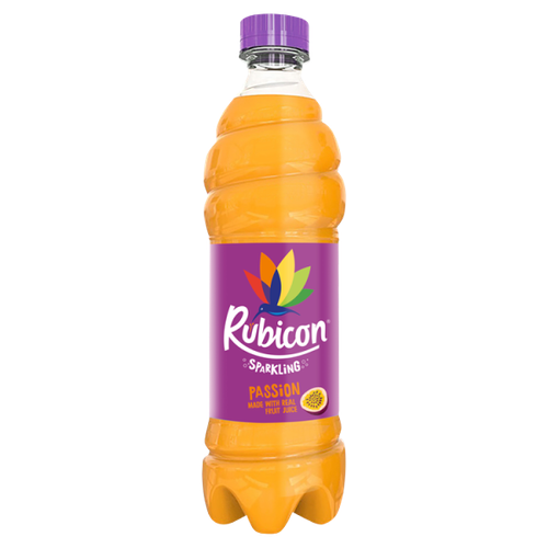 Rubicon Sparkling Passion Fruit Juice Drink 500ml