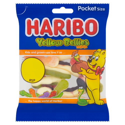 Haribo Mini Yellow Bellies PM 70p 60g