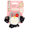 Webbox Cat Play Time Owl Plush Toy