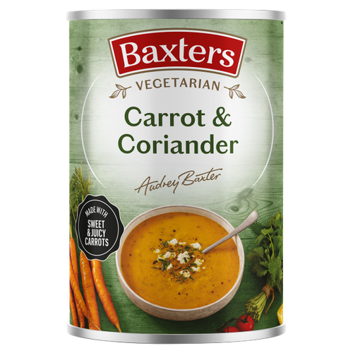 Baxters Vegetarian Carrot & Coriander 400g