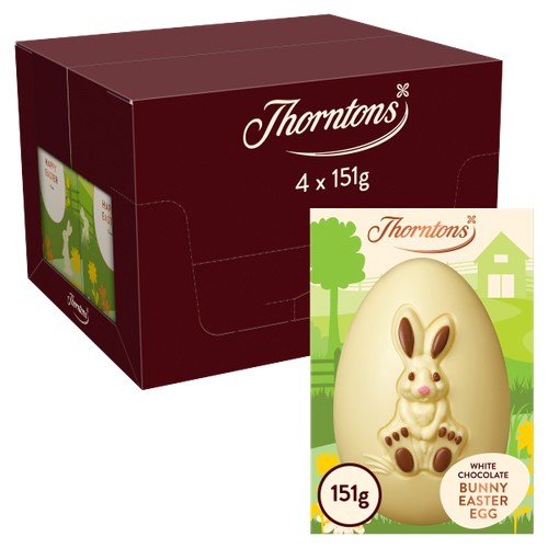 Thorntons Child White Chocolate Bunny Egg 151G
