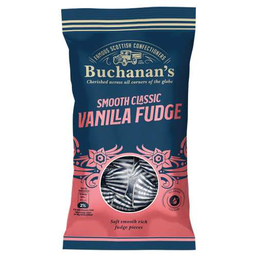 Buchanan's Smooth Classic Vanilla Fudge 130g