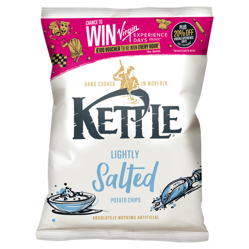 Kettle Lightly Salted Potato Chips 40g