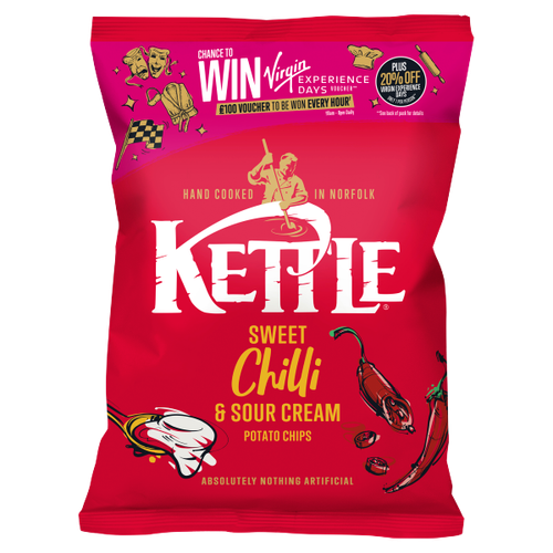 Kettle Sweet Chilli & Sour Cream Potato Chips 130g