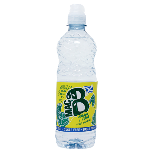 Mac B Sugar Free Still Lemon & Lime Fruit Flavoured Scottish Spring Water 500ml