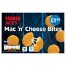 FARMER JACK'S Mac 'n' Cheese Bites PM £1.99 264g