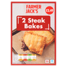 Farmer Jack's Steak Bake £2.49 280g