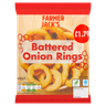 Farmer Jack's Battered Onion Rings £1.79 450g