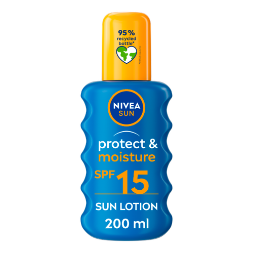 Nivea Protect & Moisture Pump Spray SPF 15 200ML