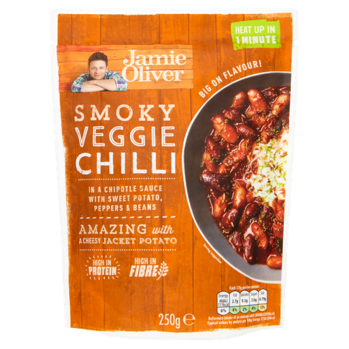 Jamie Oliver Smoky Veggie Chilli 250G