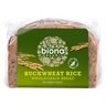 Biona Organic Buckwheat Rice Wholegrain Bread 250g