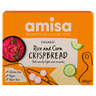 Amisa Organic Rice and Corn Crispbread 120g