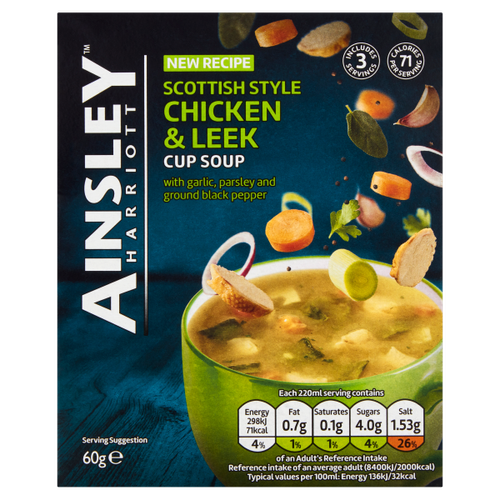 Ainsley Harriott Scottish Style Chicken & Leek Cup Soup 60g