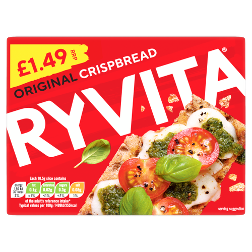 Ryvita Crispbread Original PM 1.49 200g