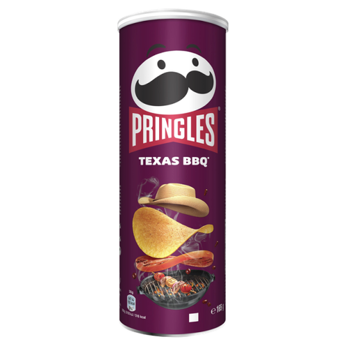 Pringles Texas BBQ Sauce Crisps Can 165g