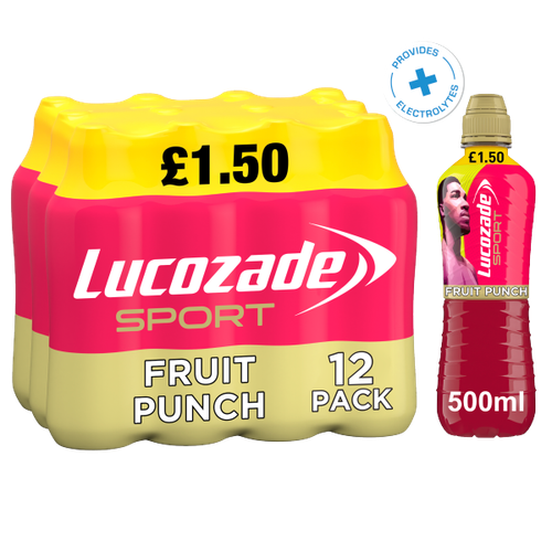 Lucozade Sport AJ Fruit Punch Pm £1.50 500ml