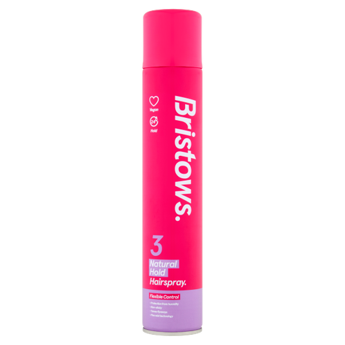 Bristows 3 Natural Hold Hairspray 400ml