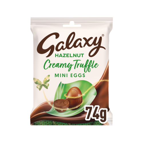 Galaxy Hazelnut Creamy Truffles Mini Eggs 74g