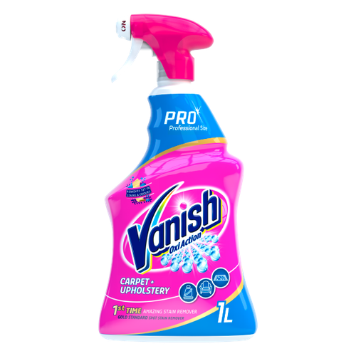 Vanish Professional Range Carpet & Upholstery Stain Remover 1L