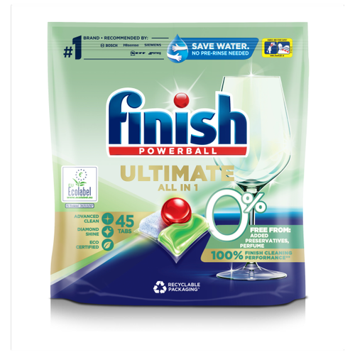 Finish Ultimate 0% ECO Tabs 45s