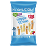 Kiddylicious Cheesy Flavour Veggie Straws 4 x 12 (48g)