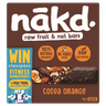 Nakd Raw Fruit & Nut Bars Cocoa Orange 4 x 35g