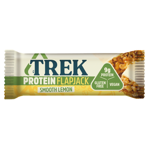 TREK Smooth Lemon Protein Flapjack 50g