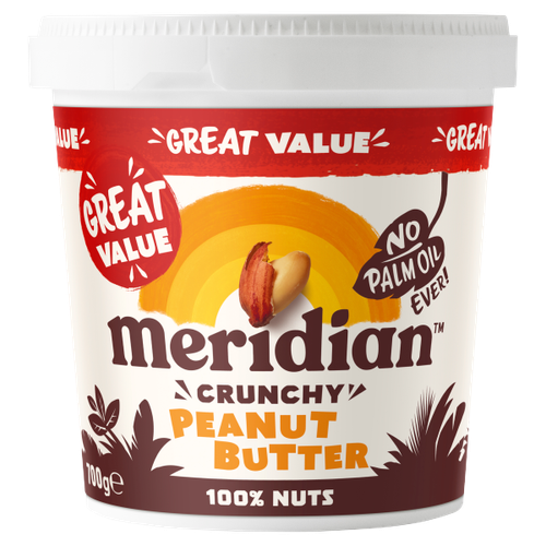 Meridian Crunchy Peanut Butter 700g