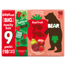 BEAR Yoyos Strawberry Family Pack 9 x 20g