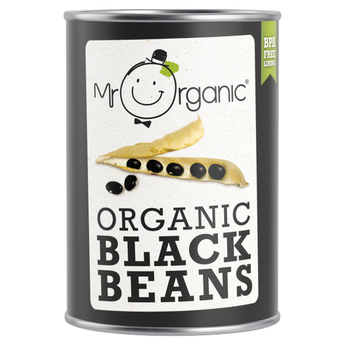 Mr Organic Black Beans 400g