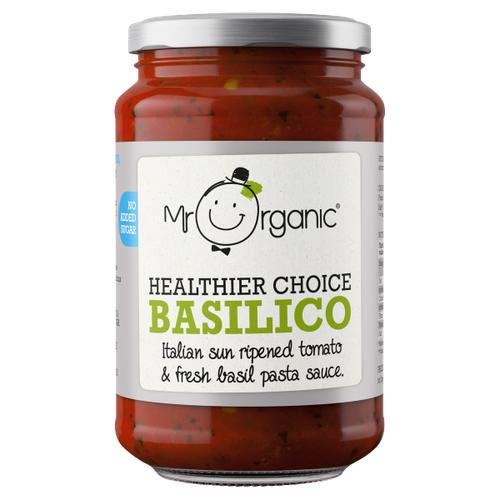 Mr Organic Healthier Choice Basilico 350g