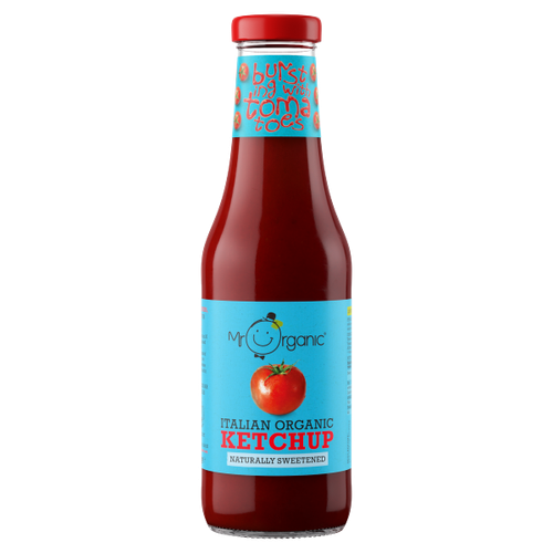 Mr Organic Naturally Sweetened Italian Organic Ketchup 480g