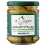 Mr Organic Organic Italian Grilled Artichokes with Herbs & Spices in Oil Antipasti 190g