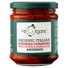 Mr Organic Organic Italian Sundried Tomatoes with Capers & Herbs in Oil Antipasti 190g