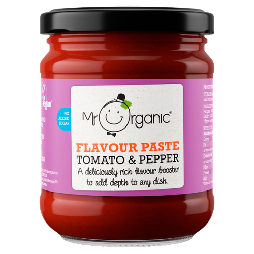 Mr Organic Flavour Paste Tomato & Pepper 200g